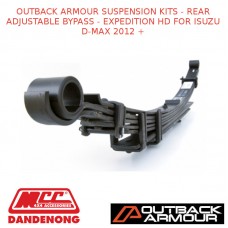 OUTBACK ARMOUR SUSPENSION KITS - REAR ADJ BYPASS-EXPD HD FITS ISUZU D-MAX 2012+